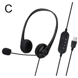 Auriculares USB con Micrófono y Cancelación de Ruido para PC y Portátil