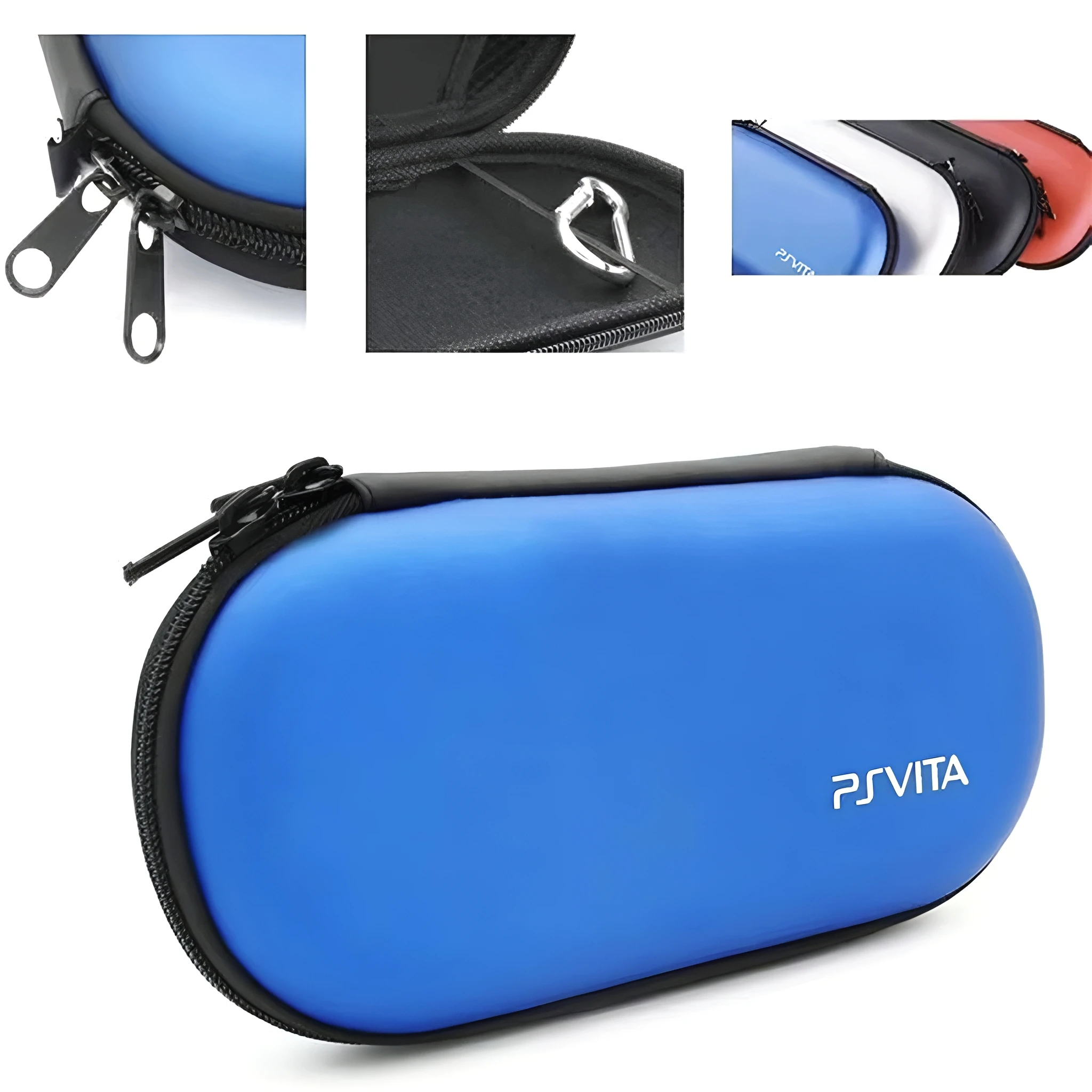 Estuche rígido antigolpes EVA para Sony PSV 1000 PS Vita GamePad para PSVita 2000 bolsa de transporte para consola delgada para juego portátil SF2000 - imagen 3
