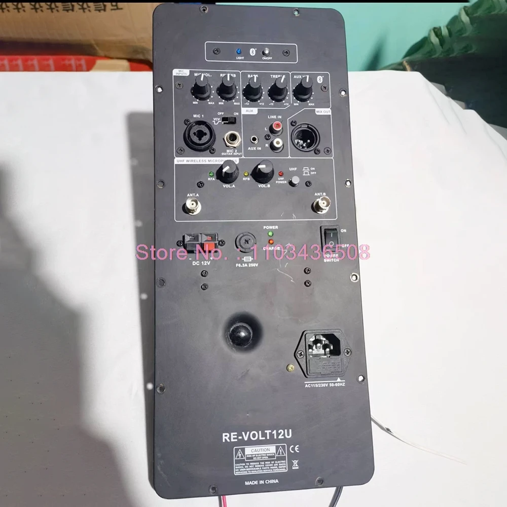 Para Stagg Volt 12u Bluetooth altavoz placa amplificadora de potencia RE-VOLT12U - imagen 2