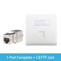 1Port C8 FTP Jack