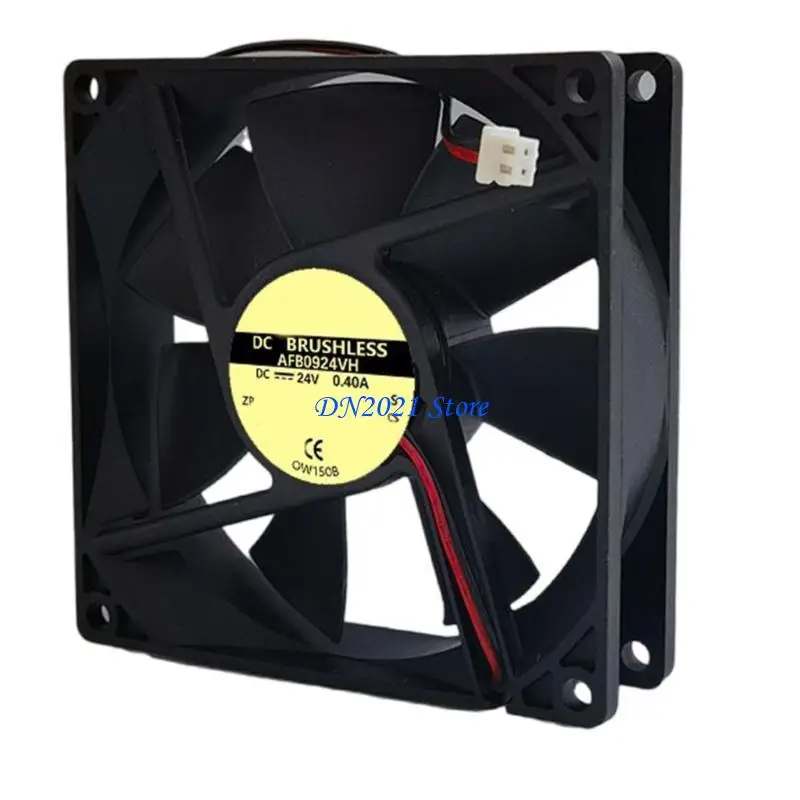 F3KE AFB0924VH 24V 0.4A 9025 90 mmx25mm Computer PC Case Ventilador 24V 0.4A 3500RPM - imagen 4