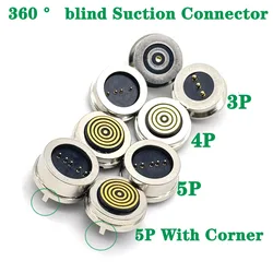 Conector Magnético Pogo Pin Impermeable para Carga CC