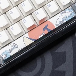 Keycaps PBT Perfil Cherry – Diseño Japonés Onda Ballena Sol