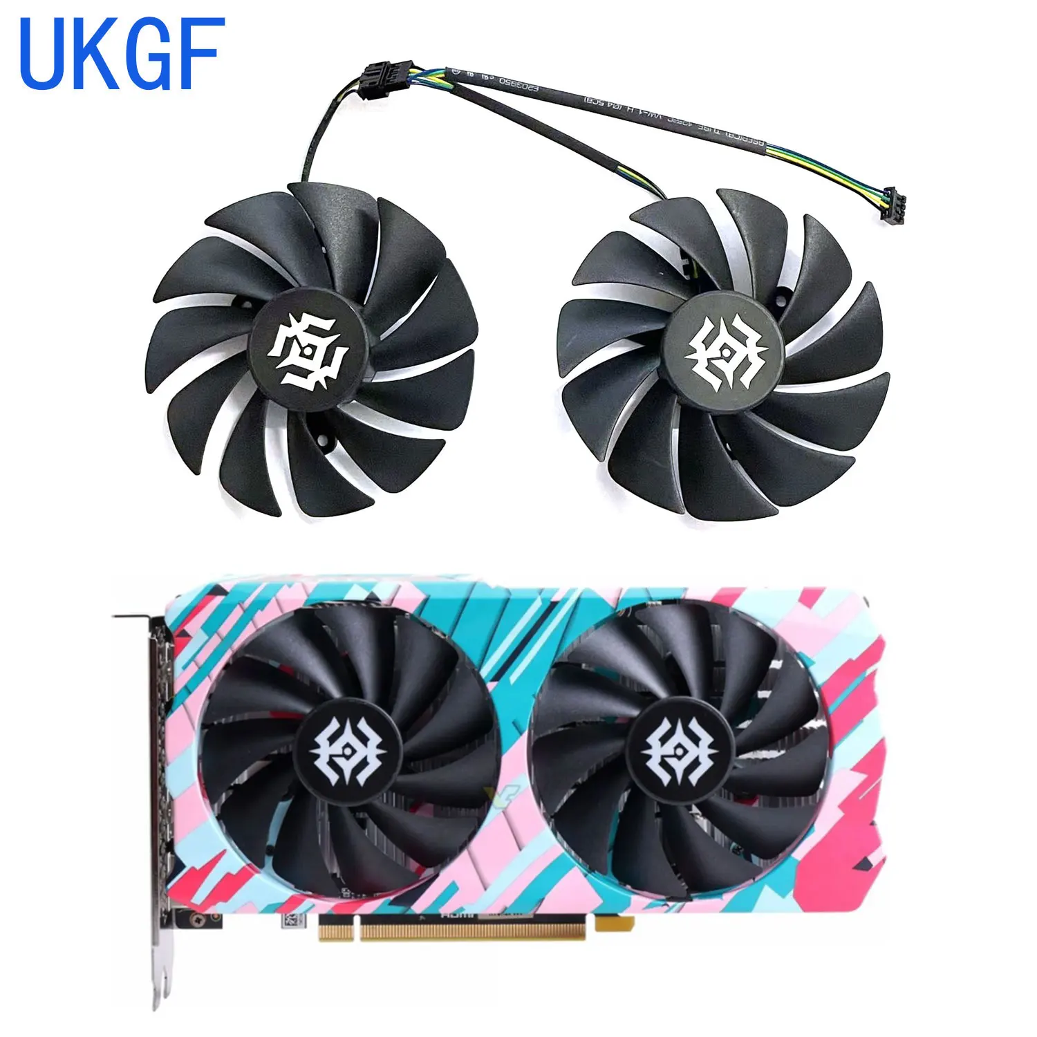 Nuevo GA92S2U CF9015H12S 4PIN 89MM RTX4060 ventilador GPU para ZOTAC GeForce RTX4060 8GB X-GAMING OC tarjeta gráfica