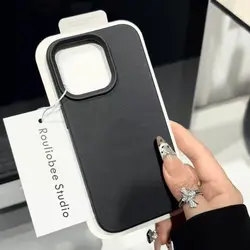 Funda iPhone 11-17 Pro Max de Silicona Mate Textura Lichi