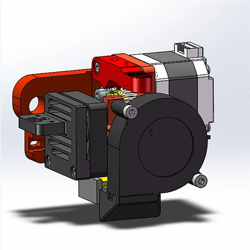Kit de actualización Hotend de accionamiento directo GW, Kit de extrusión directa de una pieza con conjunto Turbo Fanhotend de 24V para Ender-3 - imagen 4