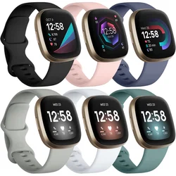 Correa Deportiva Silicona Fitbit Versa 3 / Sense – Suave Resistente