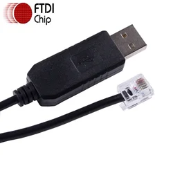 Convertidor USB RS232 a RJ11 FTDI para programación Keyence PLC