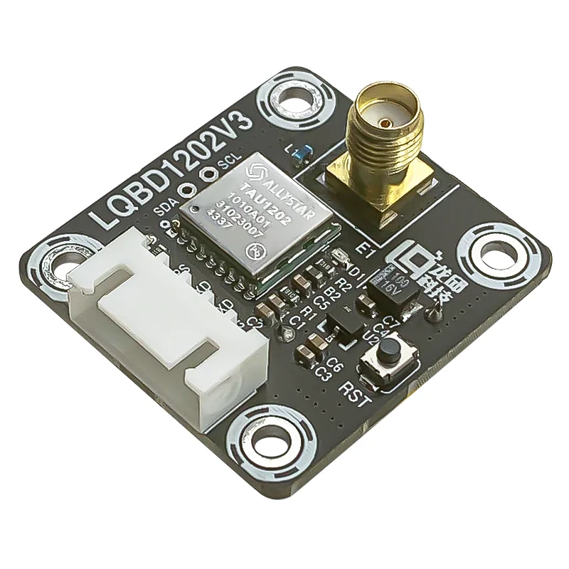 Allystar Industrial TAU1202 GPS de alto rendimiento GLONASS Galileo L1 L5 submetro de doble banda GNSS módulo de posicionamiento de brújula de coche - imagen 5