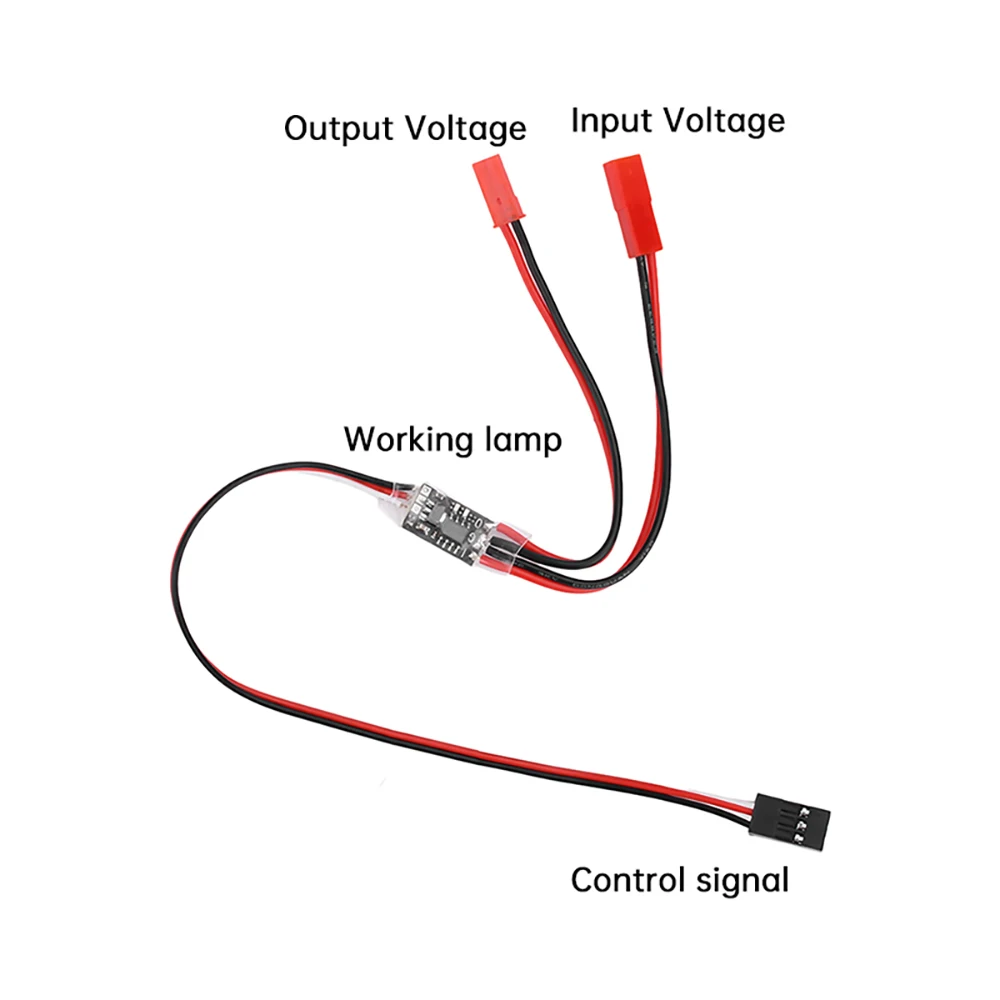 Bomba de agua para Dron RC, controlador de señal PWM 8A 17A, interruptor de Control remoto, modelo aéreo de 3-30V, módulo de accionamiento de Motor de protección de plantas