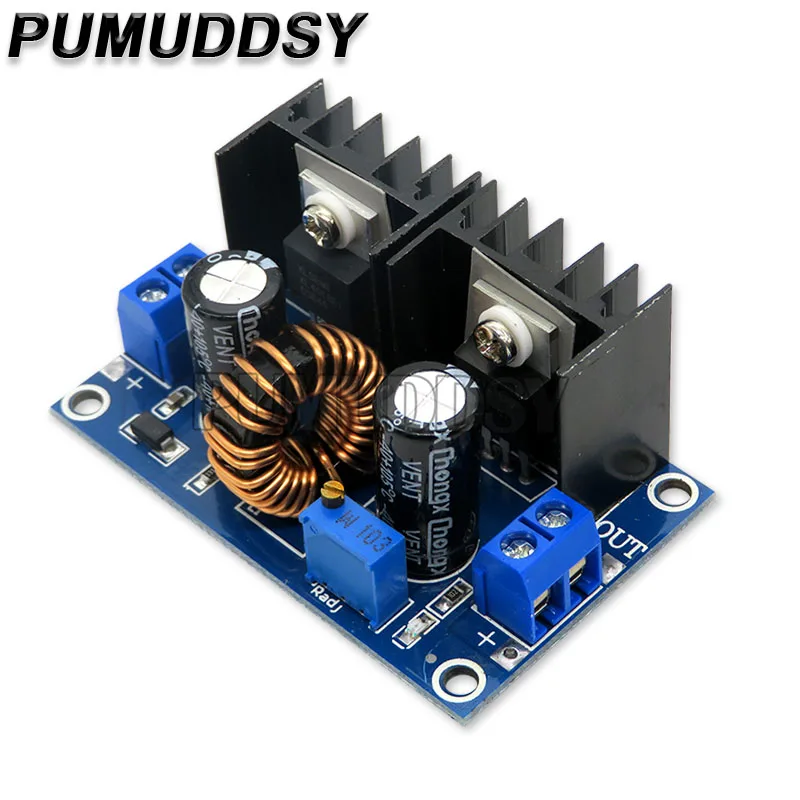 Módulo regulador de voltaje Digital PWM, dispositivo ajustable, XH-M404, XL4016E1, 4-40V, 8A, 200W, CC de DC-DC - imagen 2