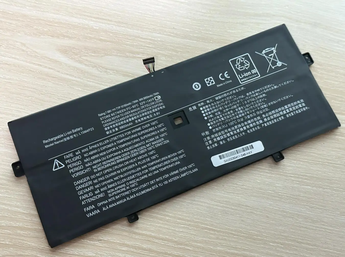 SeagullStar L15M4P23 L15M4P21 L15C4P22 Batería para Lenovo Yoga 910-13IKB Yoga 5 78WH - imagen 4