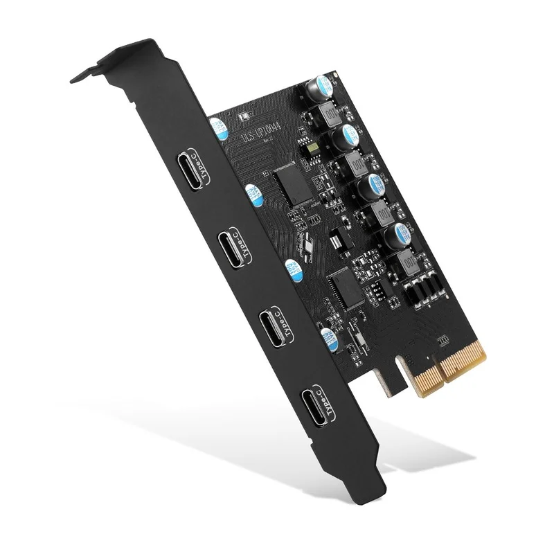 Tarjeta Expansión PCIe USB-C Hub 7 Puertos para PC
