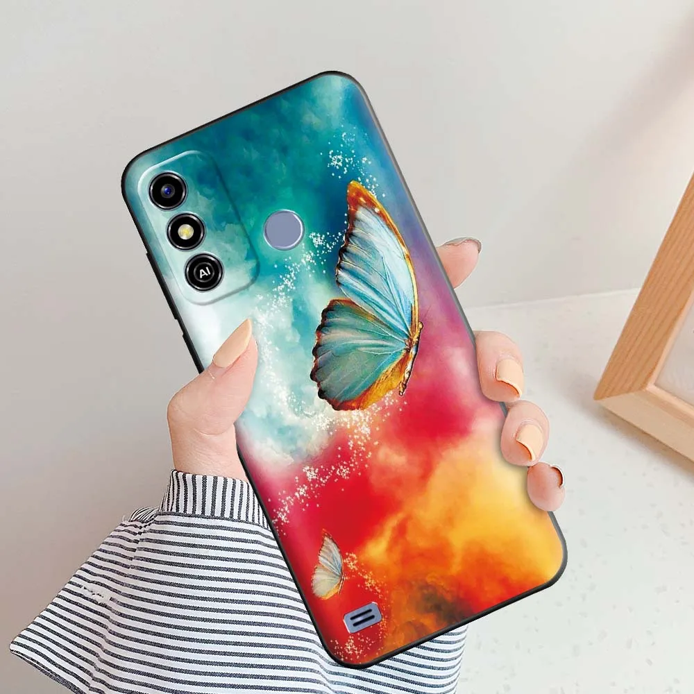 Funda de silicona con dibujos animados para ZTE Blade A53, carcasa bonita de animales para ZTE Blade A53, parachoques de TPU - imagen 3