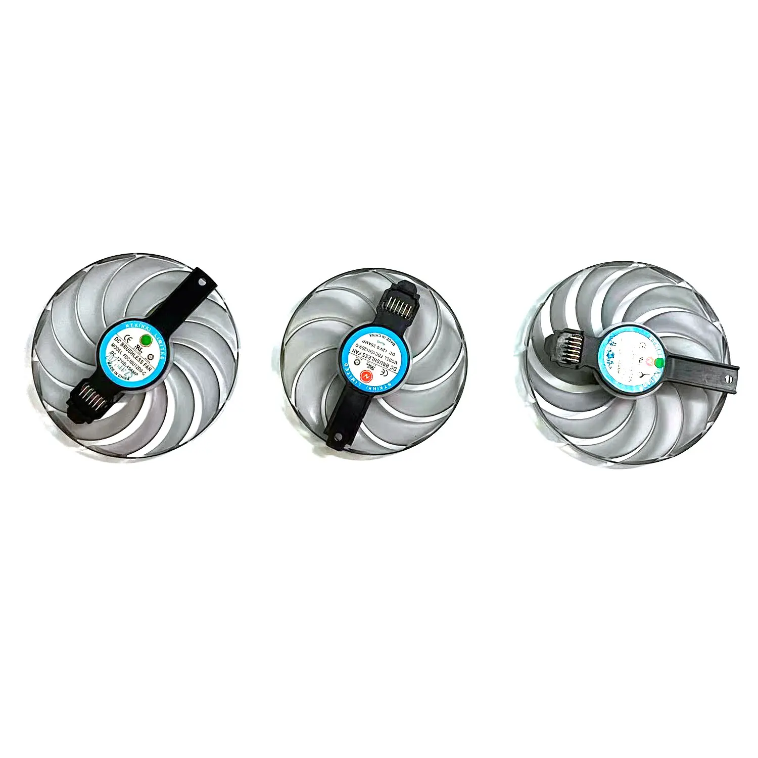 Nuevo ventilador de refrigeración LED FDC10U12D9-C FDC10H12D9-C adecuado para tarjeta gráfica Sapphire NITRO + AMD Radeon RX 6700 6800 6900 XT - imagen 3