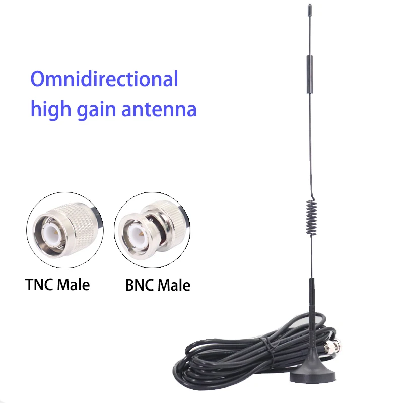 Amplificador de señal inalámbrico de 15DBI, amplificador de potencia de banda completa de largo alcance, TNC, BNC, macho, 500-900MHz - imagen 5