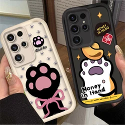 Funda Samsung Galaxy con Lazo y Garra de Perro o Gato