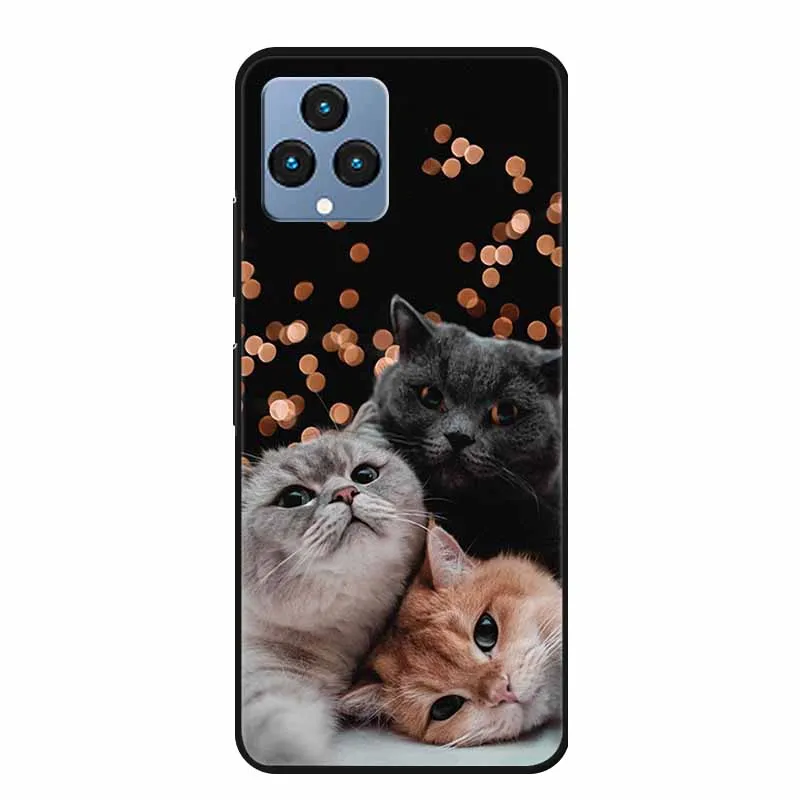 Para T-Mobile REVVL 6 5G Funda protectora parachoques para teléfono T 5G/T-Mobile REVVL6 TPU Funda trasera de silicona suave Coque Funda - imagen 4