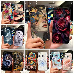 For Infinix Hot 9 Pro Case X655 X655F Fashion Painted Cover Soft Silicone Case For Infinix Hot9 Pro Hot 9 Play X680 X680B Fundas