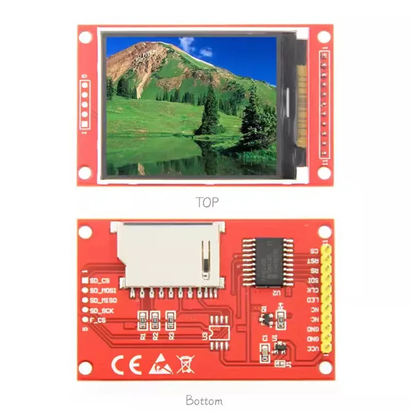 Módulo de pantalla a Color TFT LCD de 2,2 pulgadas y 2,2 pulgadas, puerto serie SPI 176*220, unidad ILI9225 Compatible con UNO Mega2560 para Arduino - imagen 3