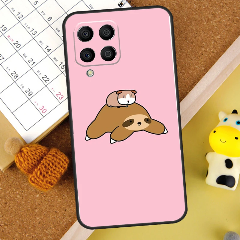 Funda bonita de conejillo de indias de dibujos animados para Samsung Galaxy M15 M35 M55 M33 M21 M31 M16 M36 M56 M53 M13 M12 M32 M52 M14 M34 M54 - imagen 5