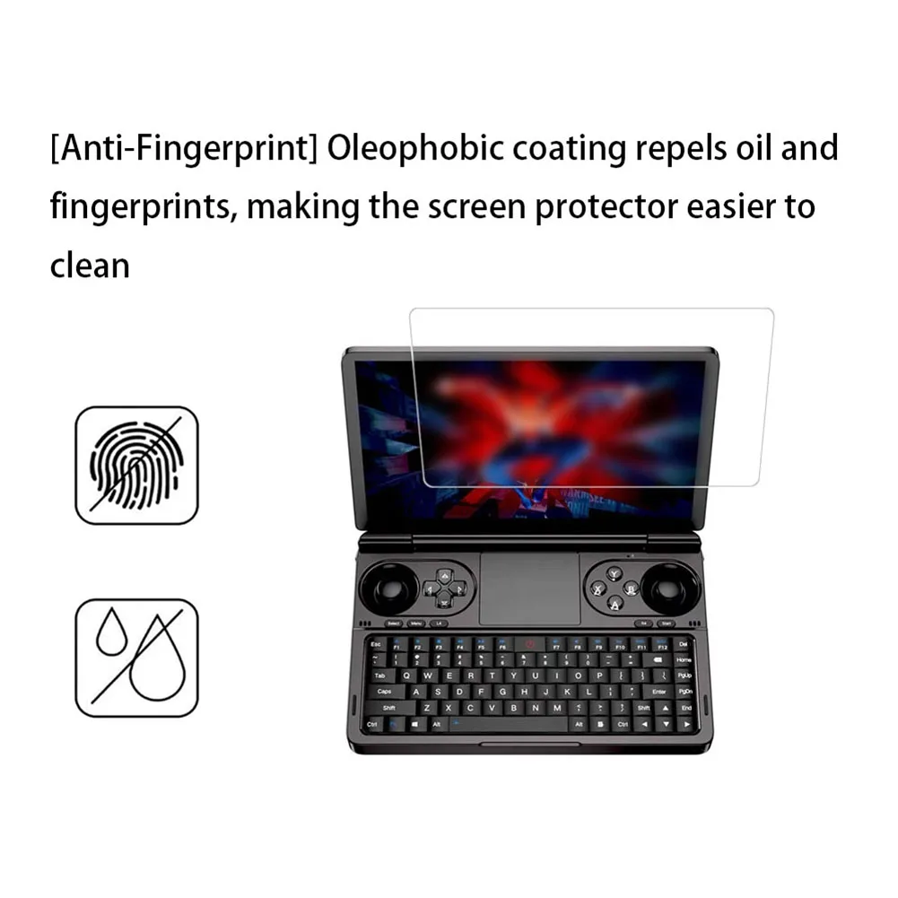Para GPD Win Mini película protectora de pantalla de vidrio templado protector de pantalla antiarañazos película de pantalla de vidrio templado accesorios de juego
