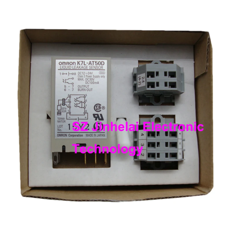 Nuevo y Original relé Detector de fugas Omron K7L-AT50 K7L-AT50D K7L-AT50DB Sensor de fugas de líquido - imagen 3