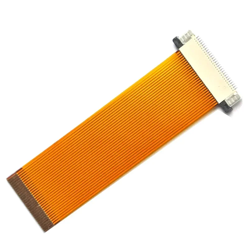Cable Flexible plano amarillo FFC FPC, paso de 0,5mm, línea de pantalla LCD 6P/8P/10P/18P/24P/30P/34P/40P/50P/60P/68P/80Pin - imagen 4