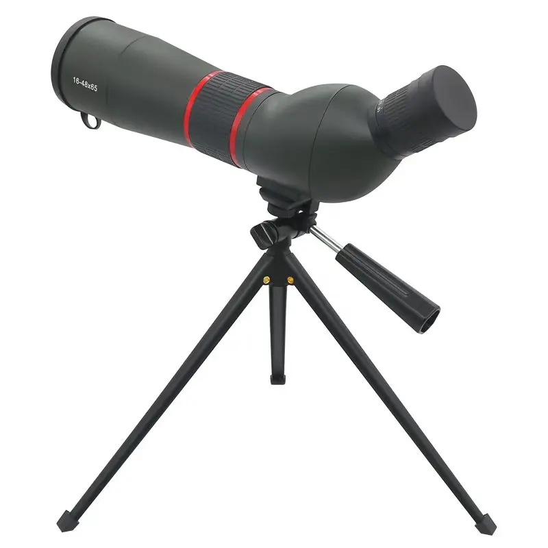 Telescopio telescopio 16-48 × 65 con Zoom potente Monocular FMC BAK4 resistente al agua para observación de aves tiro con trípode - imagen 2
