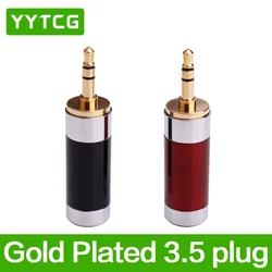 YYTCG Conector Audio HiFi 3,5mm 3 Polos para Auriculares Soldadura