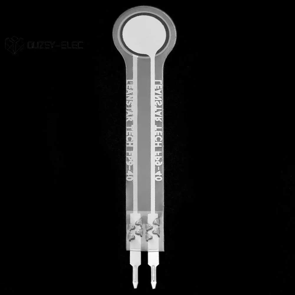 Exactitud DF9-40 de la señal eléctrica del resistor flexible de la presión de Senso 20kg alta 0-20Kg alto tipo alta presión de la resistencia de la película fina
