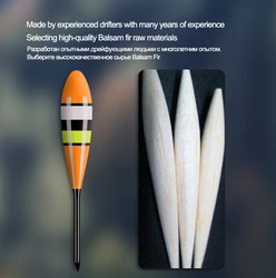 Kit Flotadores Balsa Pesca Río con Ganchos y Tubo Flotante
