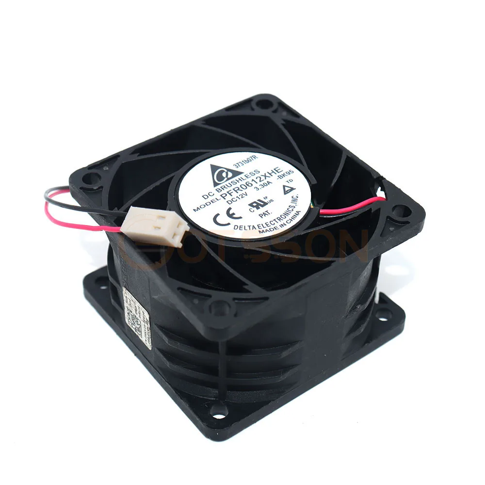Envío Gratis Delta 6038 PFR0612XHE DC 12V 3.30A ventilador axial de alta velocidad de flujo de aire fuerte ultra violento - imagen 4