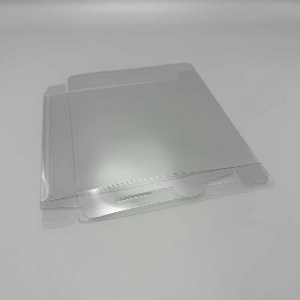 Caja de almacenamiento transparente a prueba de polvo para juego de cartas coleccionables de Pokémon, fundas para tarjetas de 1er aniversario, funda protectora de plástico para PTCG - imagen 2