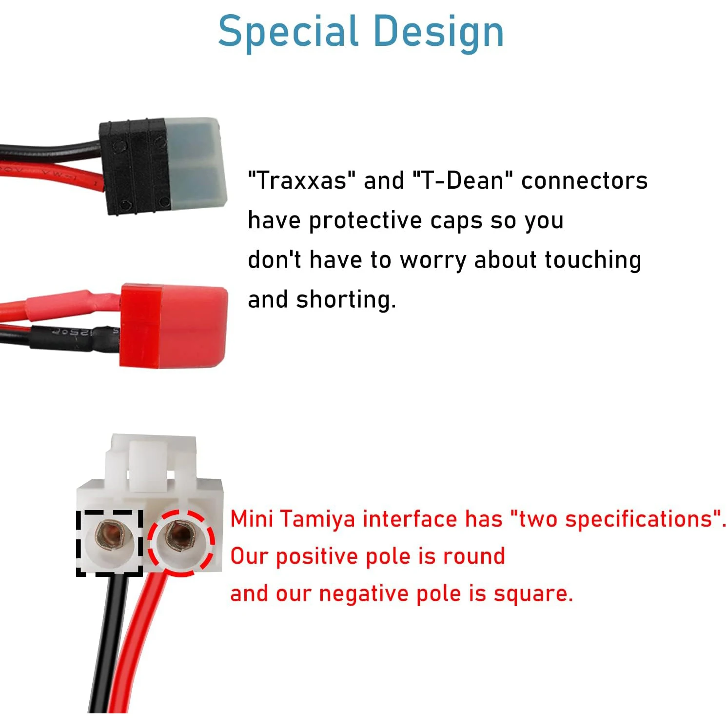 Adaptador de cargador de batería Lipo RC, Cable divisor de conector, Cable de conversión de pulpo 8 en 1 a Cable de conector Banana de 4,0mm para TRX - imagen 3