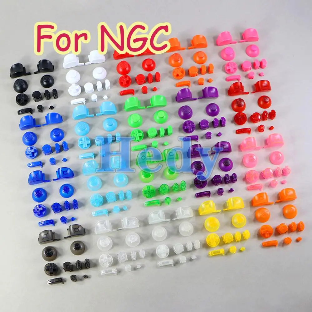 Juego completo de botones L R ABXY Z para GameCube, botones de encendido y apagado, 50 juegos - imagen 2