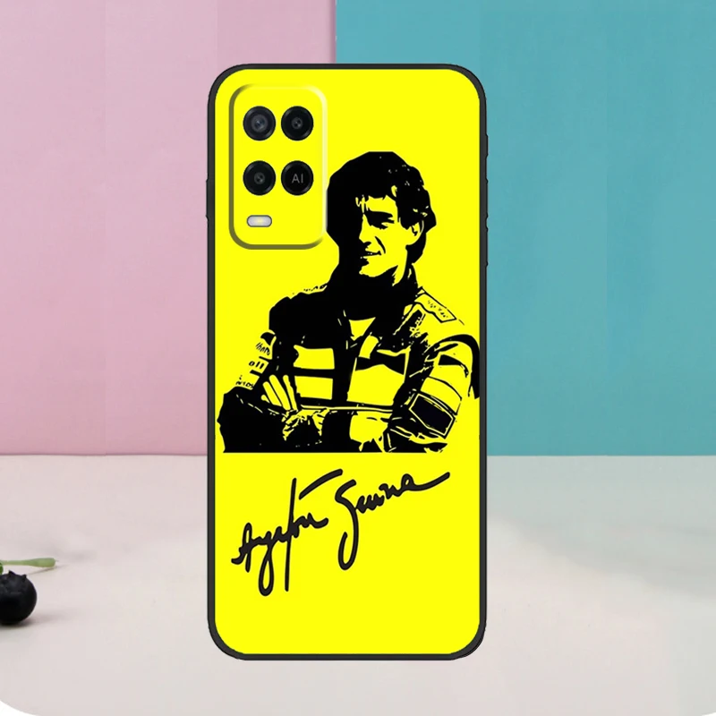 Ayrton Senna para OPPO A57 A77 A17 A16 A15 A54 A74 A94 A52 A72 A5 A9 A53 A91 A93 A76 A96 A58 A78 A98 - imagen 3