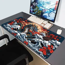Alfombrilla Ratón Gamer Dragón Grande Lavable 600x300 Escritorio