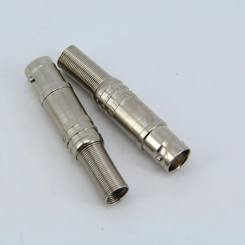 Soldadura de Cable de cola de resorte hembra BNC para conector de Monitor de vídeo CCTV enchufe de soldadura - imagen 2