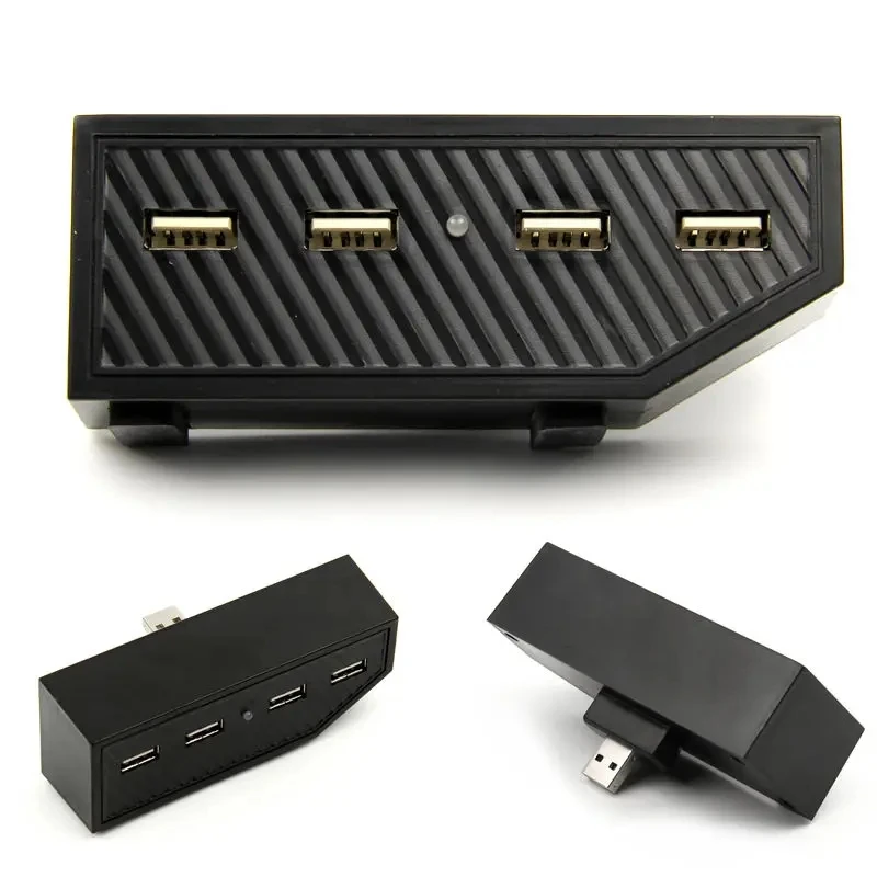 Divisor de adaptador de concentrador de expansión de 4 puertos USB para Microsoft Xbox One, accesorios