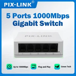 Pix-Link GS05 Switch Gigabit Ethernet RJ45
