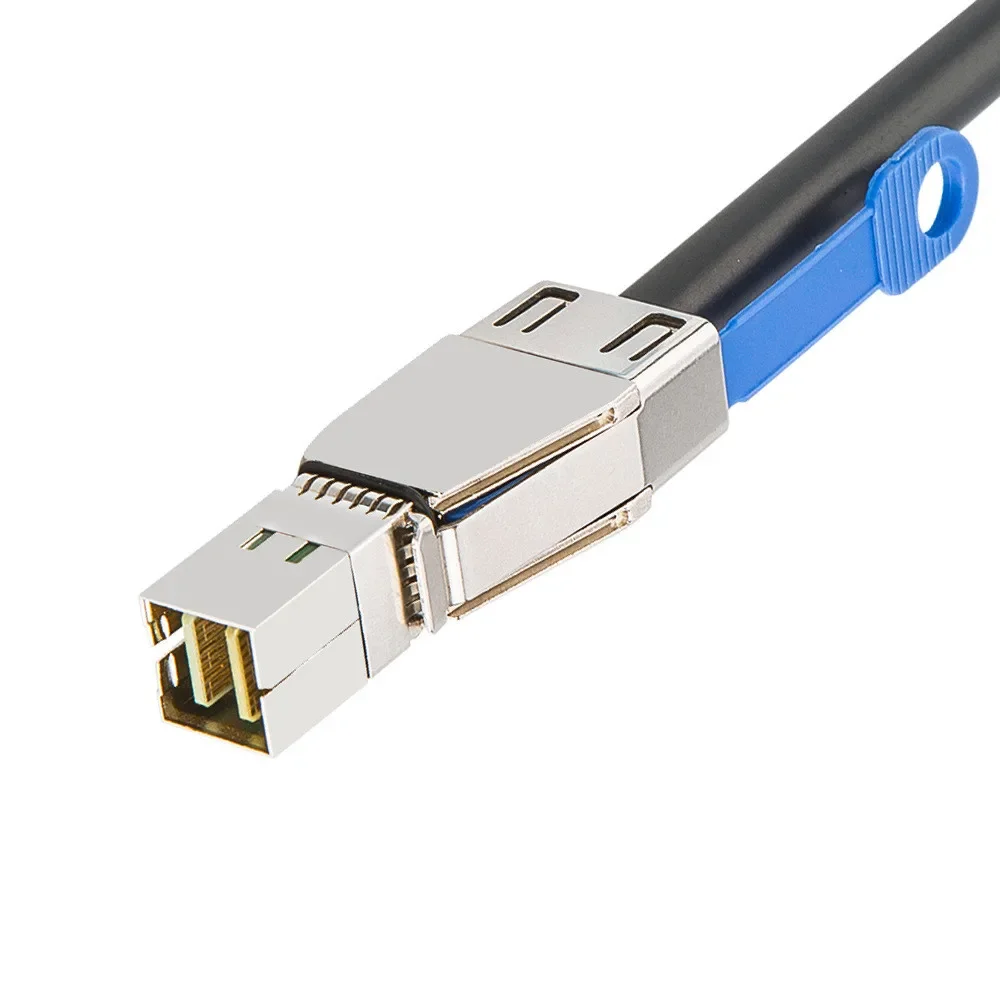 Cable híbrido externo Mini SAS HD SFF-8644 a Mini SAS SFF-8088 0,5 m 1 m 2 m 3 m - imagen 4