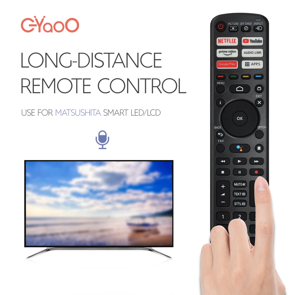 PN-V10 control remoto de repuesto por voz RC700P adecuado para Panasonic 4K HD smart TV 65LX800HTX-43LXW834 TX-55LXT886 - imagen 2