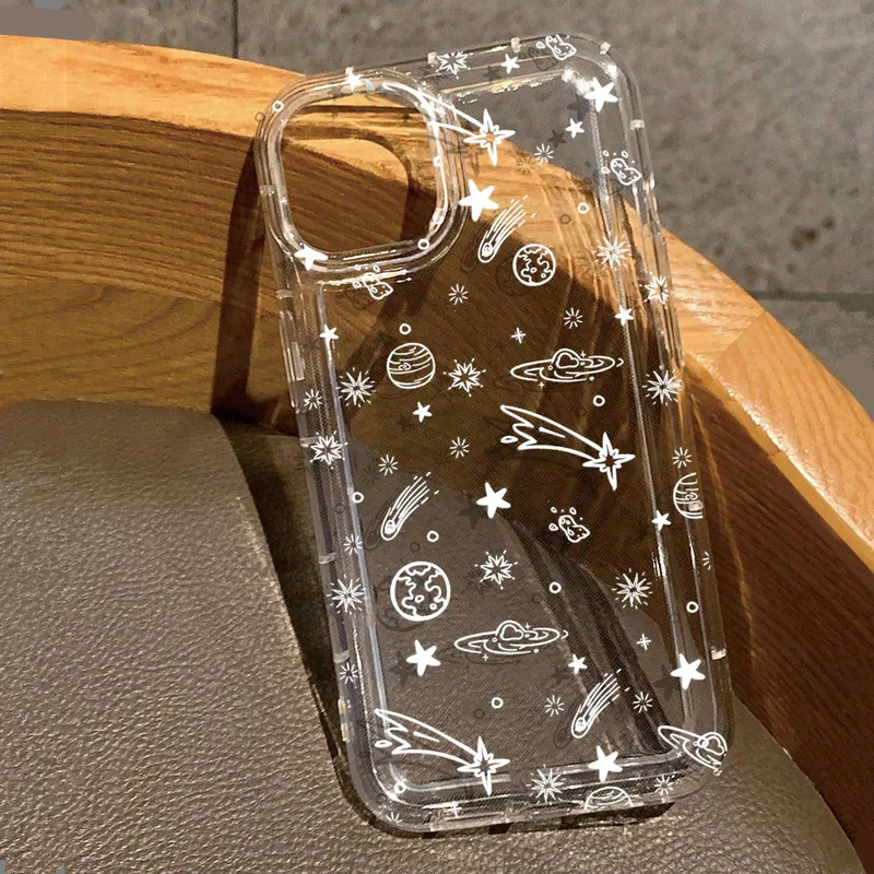 Funda de teléfono con mariposas de dibujos animados para Samsung S25 S24 S23 Ultra S22 Plus S21 FE A53 A52S A14 A15 A54 A55 5G, funda de cojín de aire - imagen 5