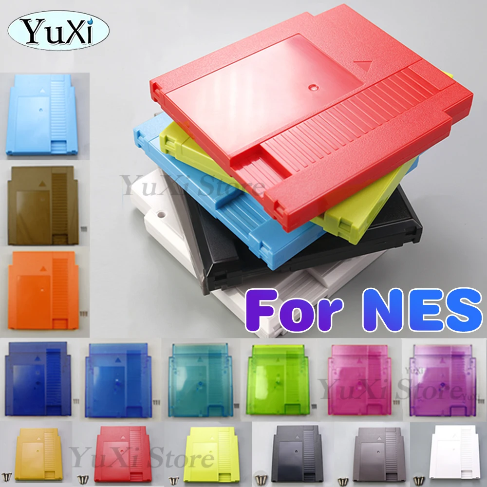 Cubierta de carcasa de cartucho para NES, caja de almacenamiento de convertidor de 60 pines a 72 pines, carcasa de juego de repuesto, 1 ud. - imagen 2
