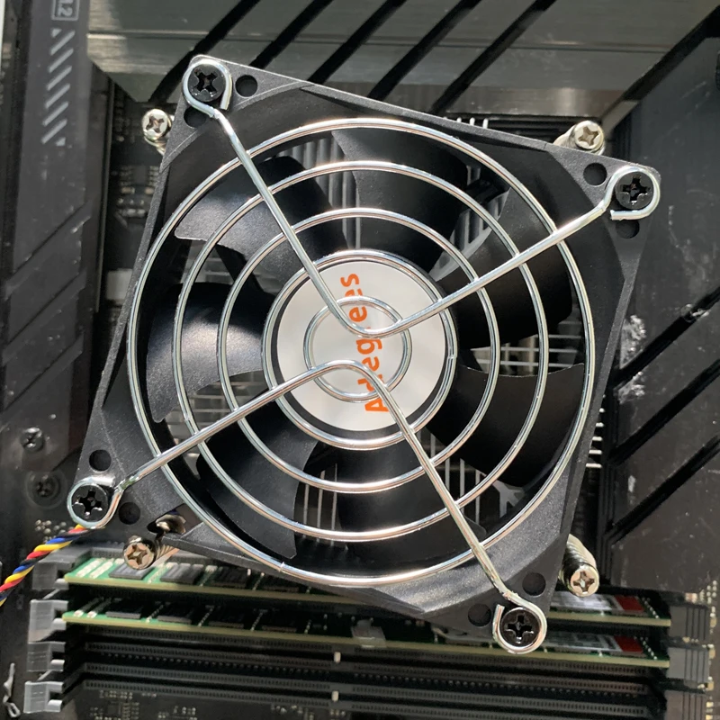 Enfriador de aire de CPU, radiador de PC con núcleo de aluminio, procesadores de PC PWM de 4 pines, ventilador de CPU para Ventilador Intel 1150/1151/1155/1156/1700/1200/1366 - imagen 4