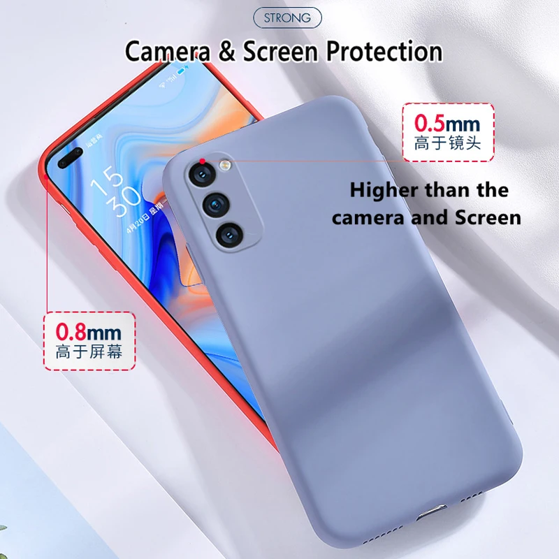 Para Xiaomi Poco M3 Pro Funda de goma de silicona líquida carcasa suave POCO M3 Pro 5G Funda para Xiaomi Poco M3 Pro F3 X3 NFC cubierta - imagen 5