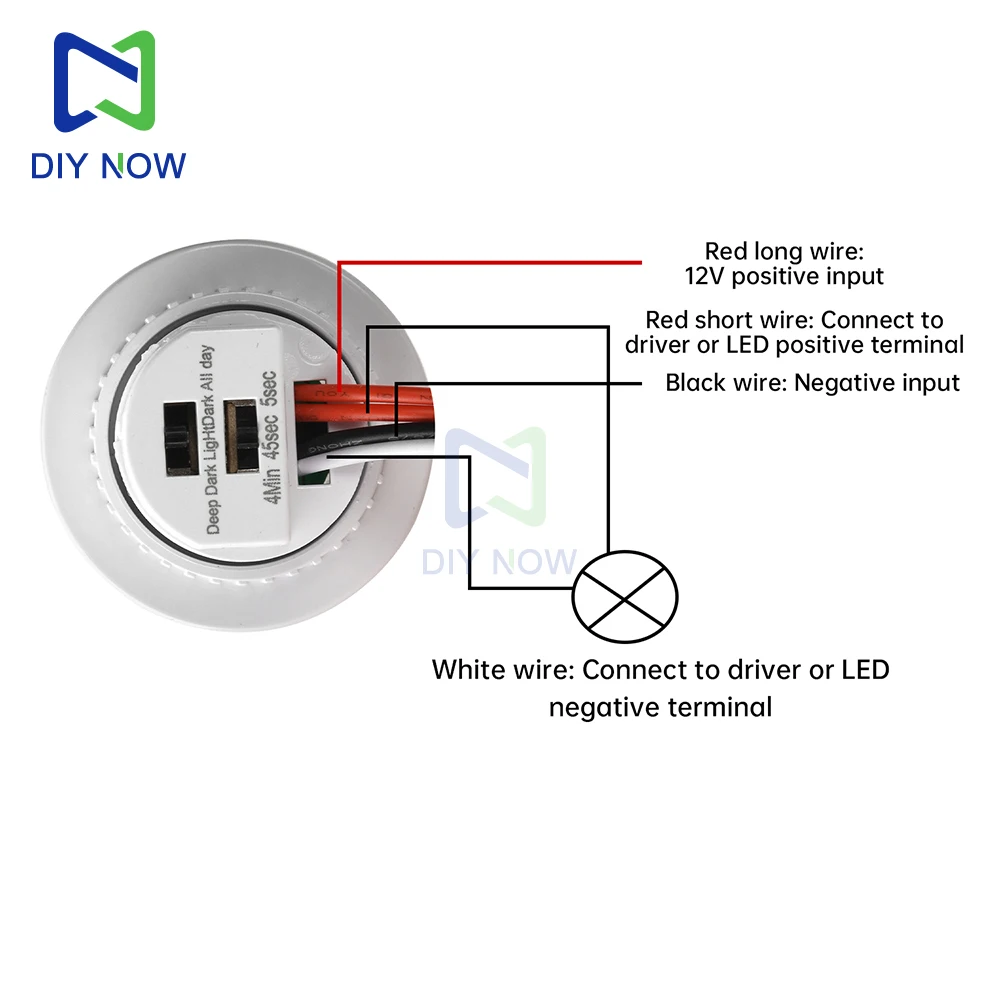 DC 3,5-24V bajo voltaje retardo ajustable incorporado infrarrojo cuerpo humano interruptor de inducción detección sonda de inducción sensor de movimiento - imagen 5