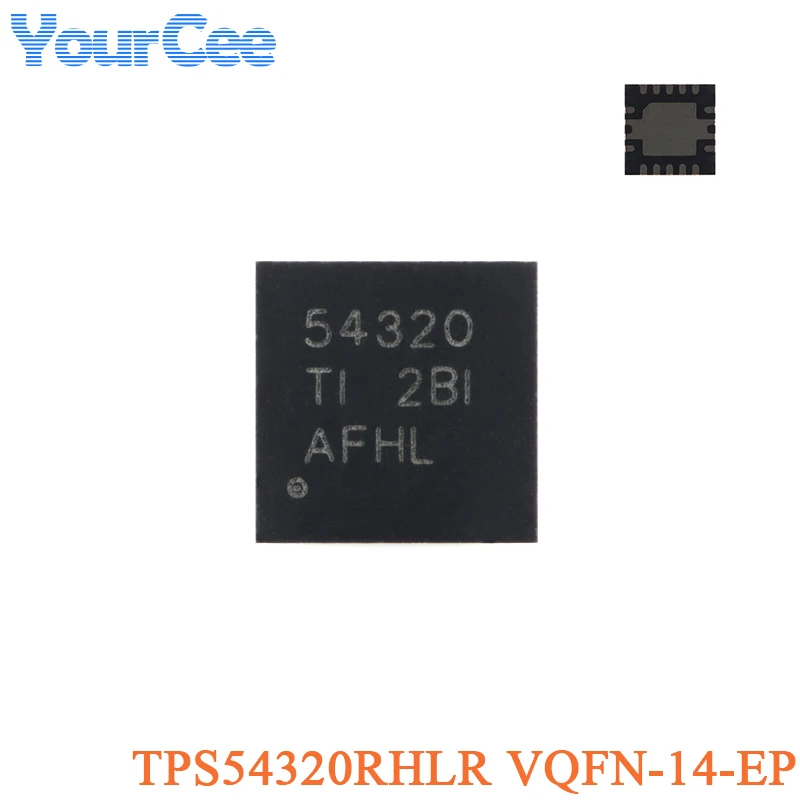 5 unids/lote TPS54329DDAR TPS5432DDAR TPS54328DDAR SOIC-8 TPS54320RHLR VQFN-14-EP TPS54325PWPR TSSOP-14 TPS54327DDAR Chip convertidor - imagen 2