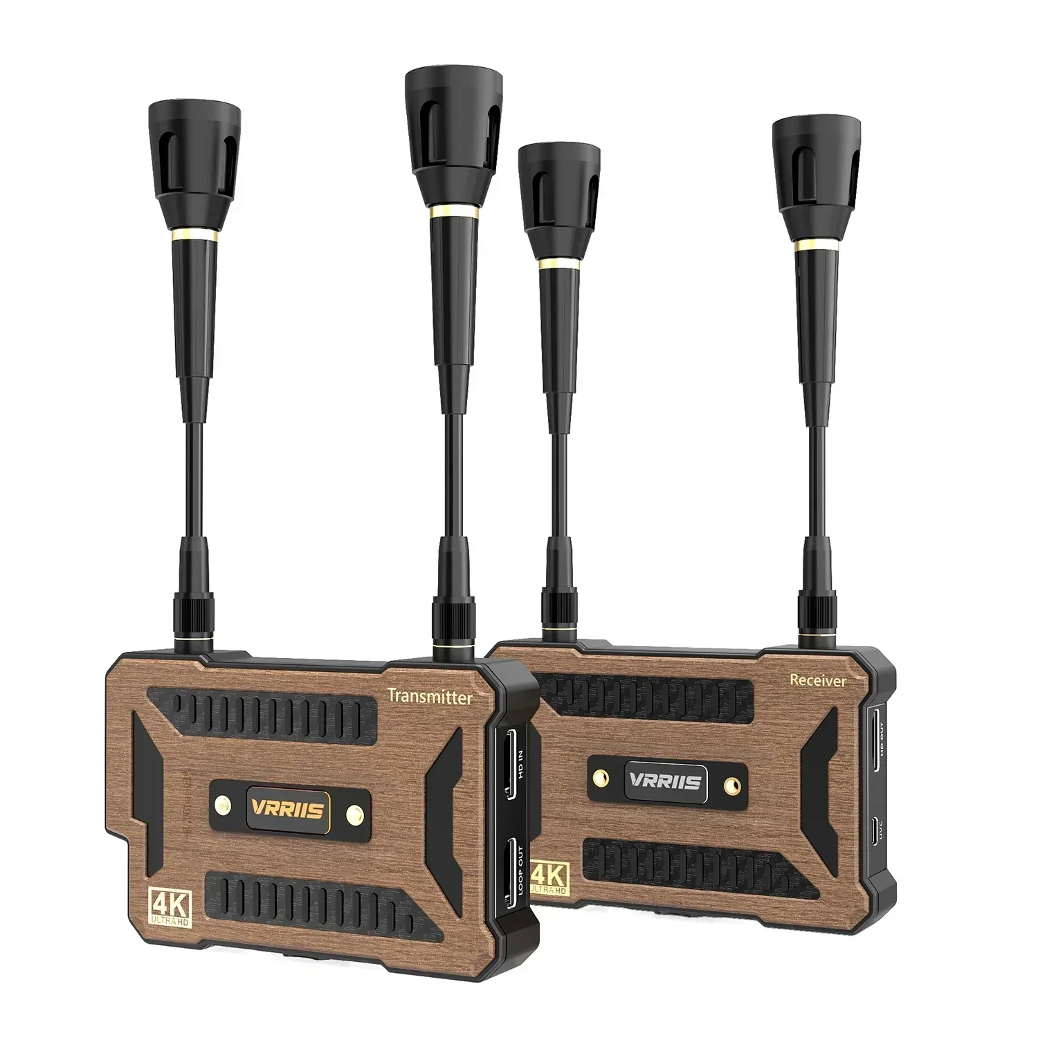 Extensor HDMI inalámbrico 4K, transmisor, receptor, compatible con batería, captura de vídeo, grabación para cámara, transmisión en vivo, PC a Monitor de TV - imagen 2